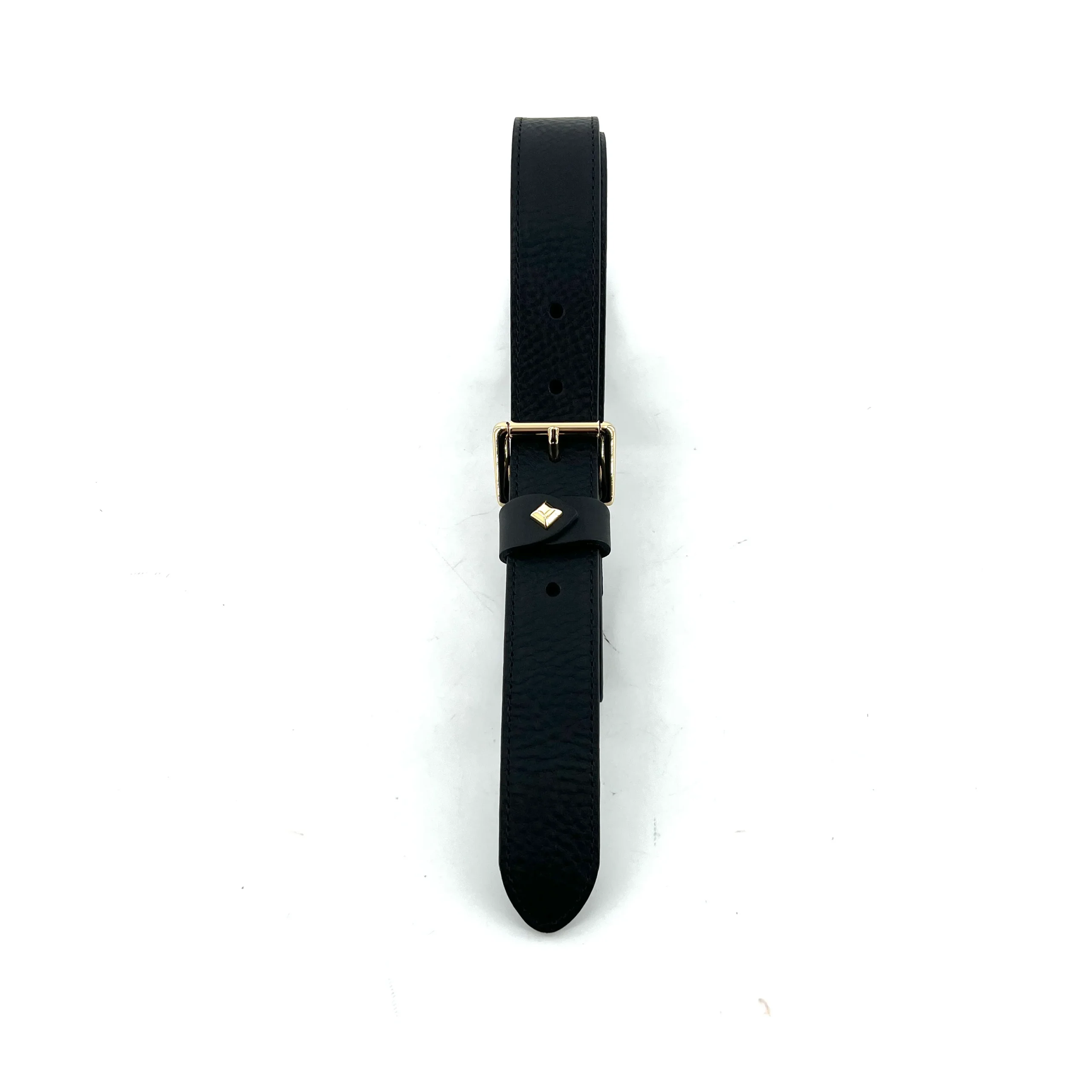 Ceinture LA TURENNE en Cuir Noir