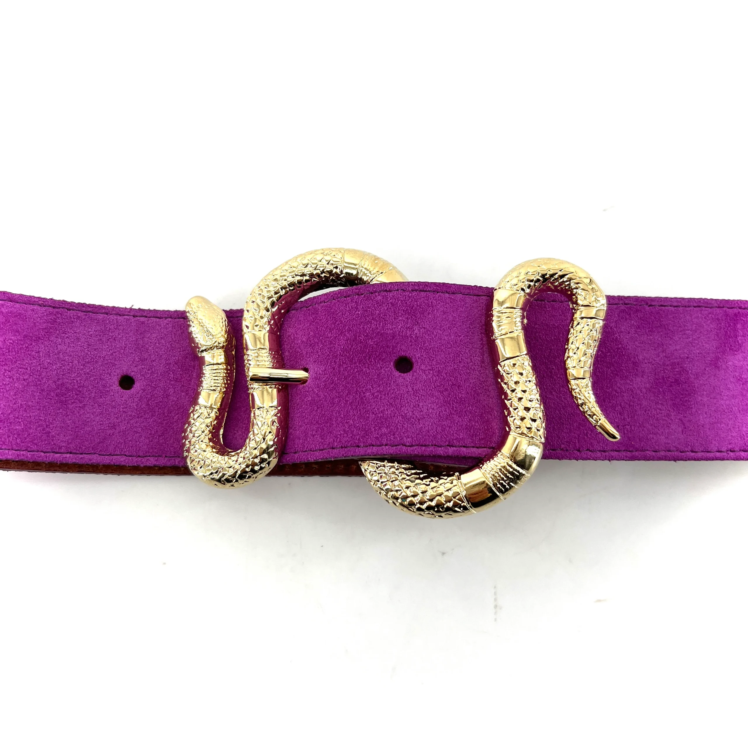 Ceinture LA CRUSH en Velours Verbena – Image 3