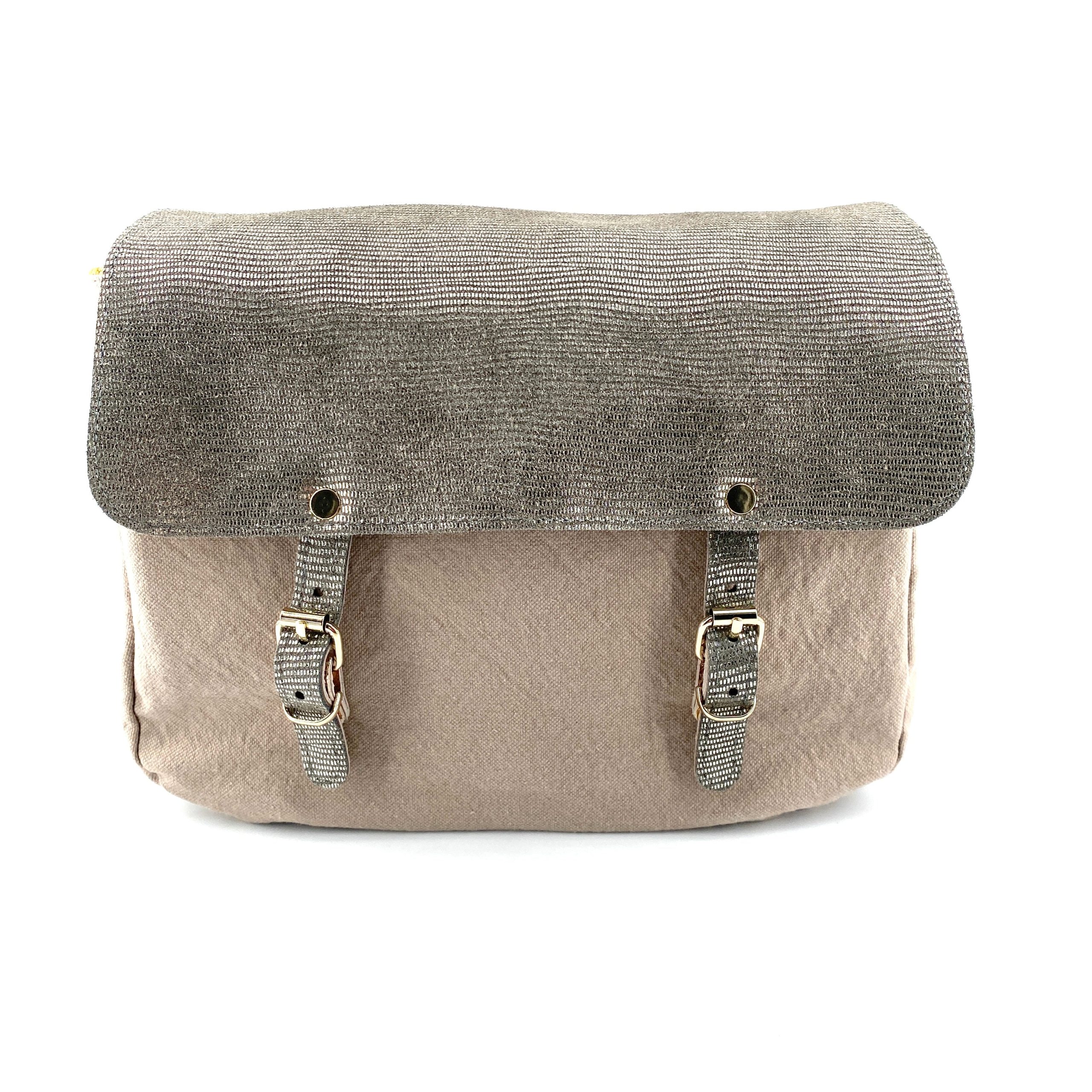 Mini Mathématiques Toile et Cuir Spring Jaune – Image 4