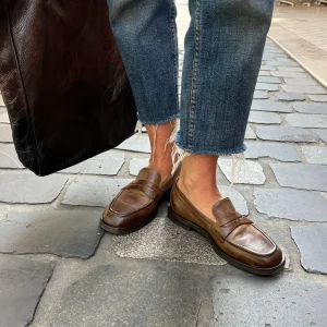 Mocassin en Cuir Birra