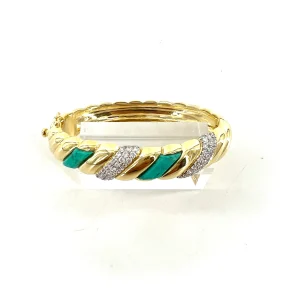 Bracelet AMENZA en Plaqué Or et Turquoise