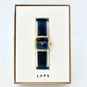 Montre PRIMA PAON OR Bracelet Cuir Noir