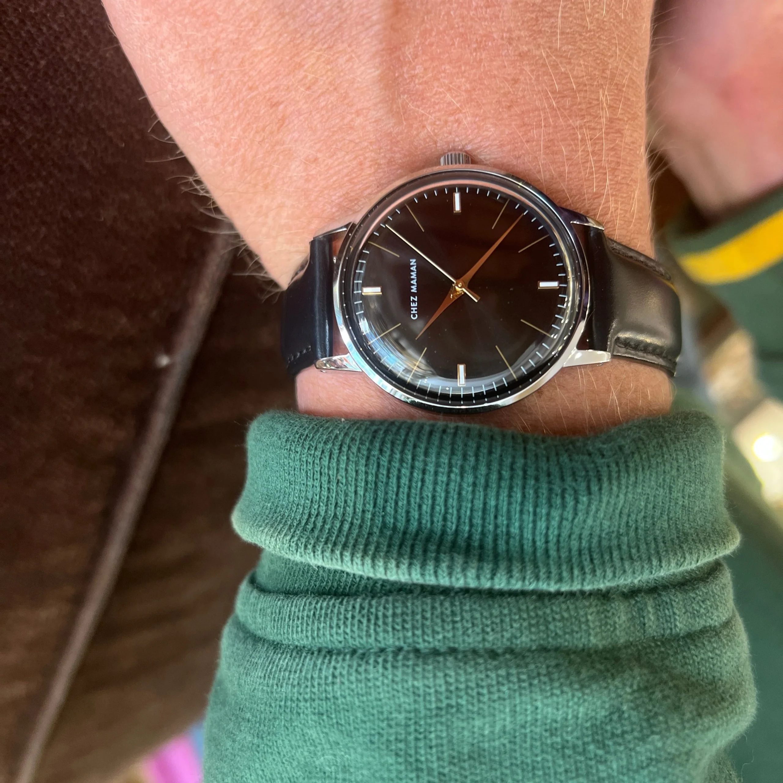 Montre TERTIO Black Sand Black