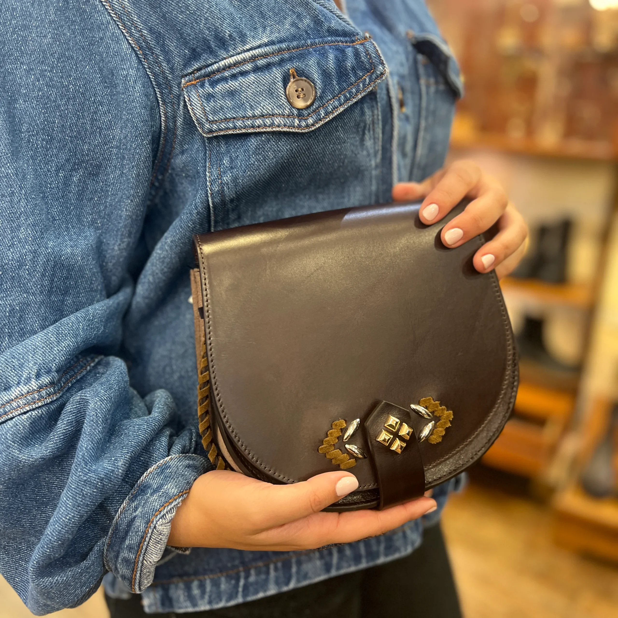 Sac le MAMOUR MALGA CLOWN Chocolat – Image 2