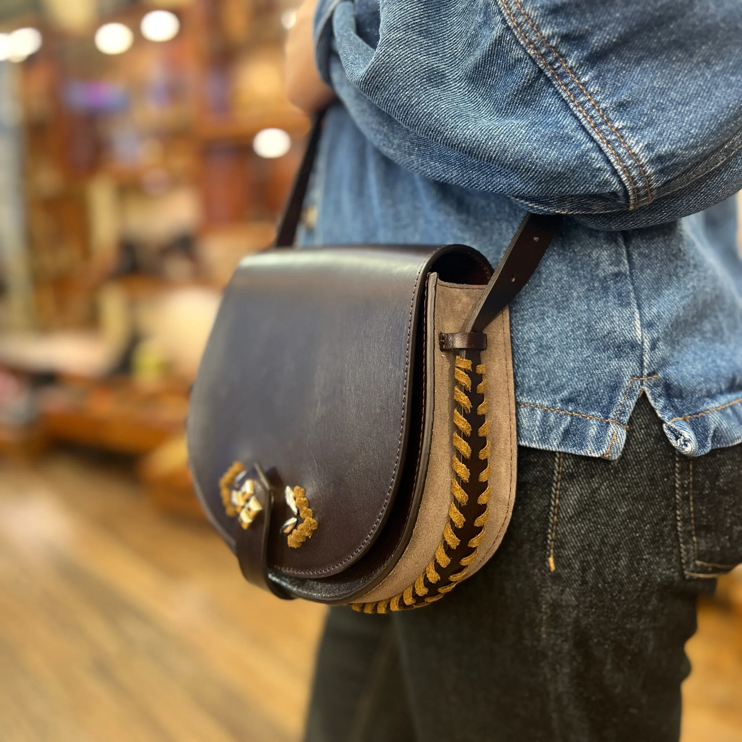 Sac le MAMOUR MALGA CLOWN Chocolat – Image 3