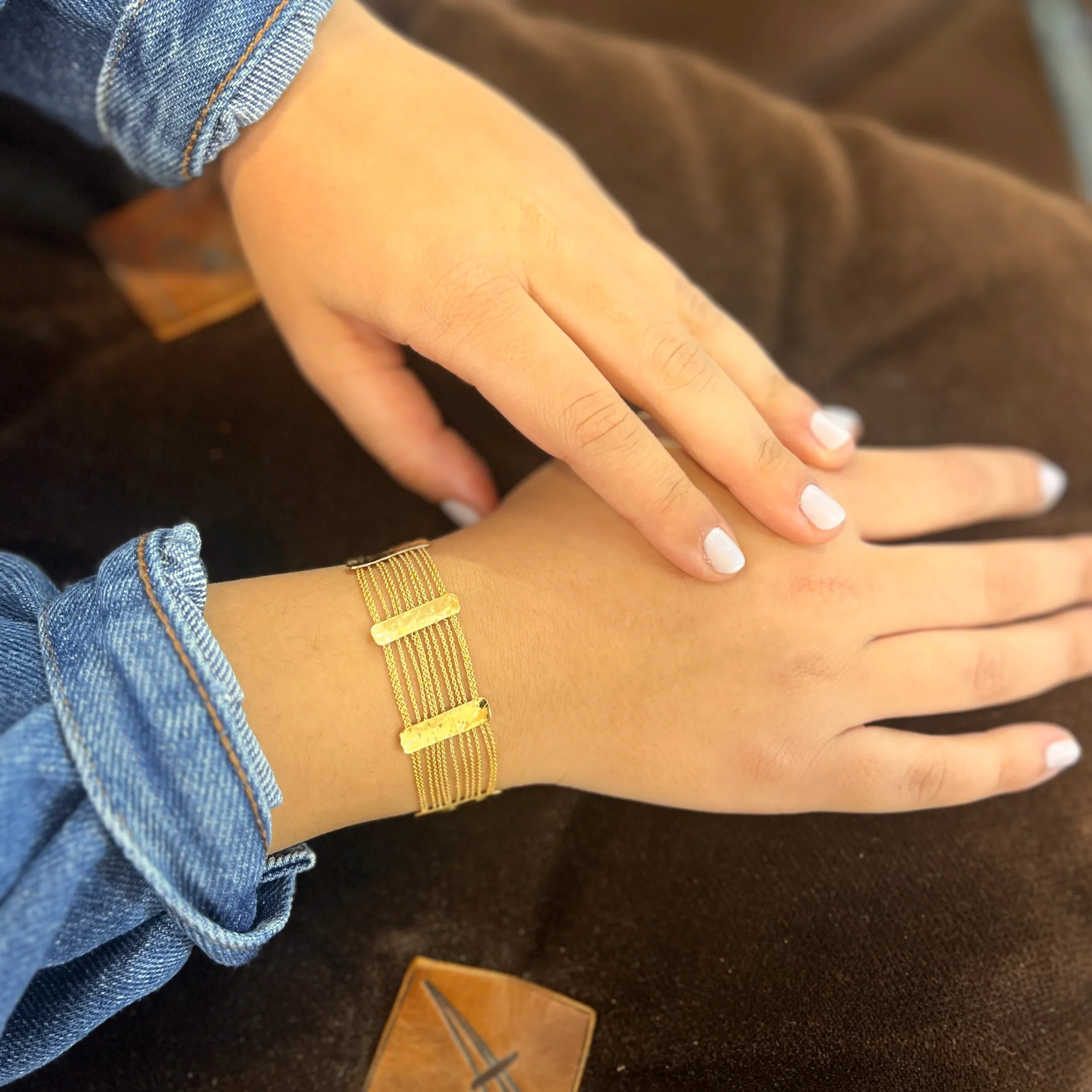 Manchette ADAMA 022 en PlaquƩ Or