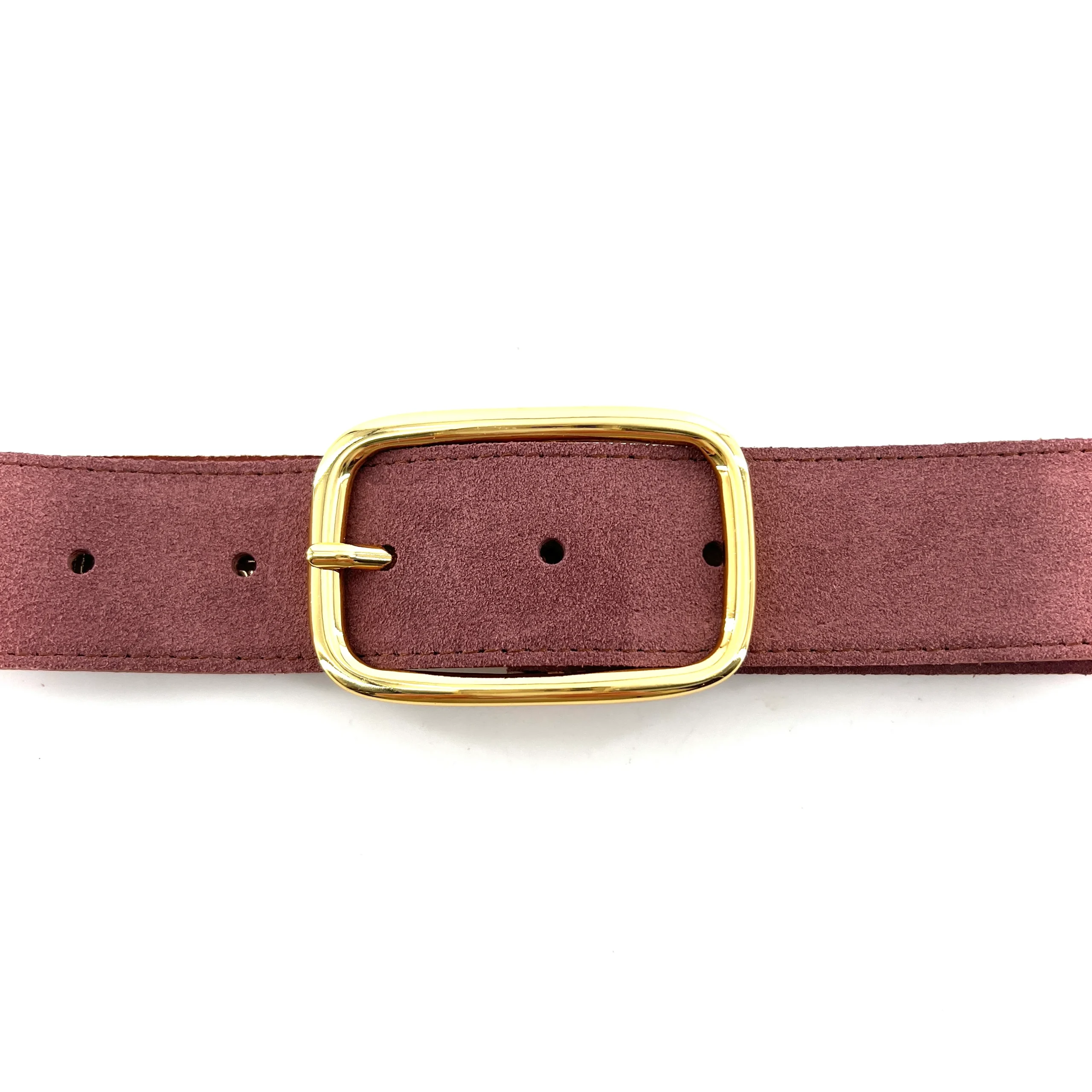 Ceinture LA SABIN en Velours Vieux Rose – Image 3