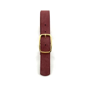 Ceinture LA SABIN en Velours Vieux Rose
