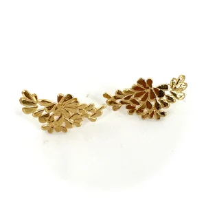 Boucles d'Oreilles Earcuffs EVE en Vermeil