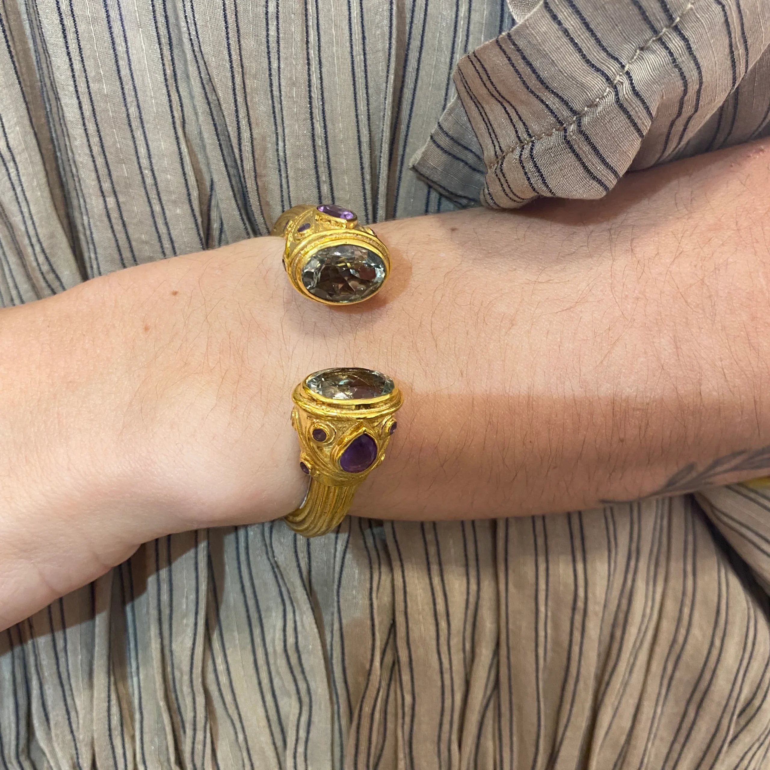 Jonc NILAYA en Péridot – Image 3