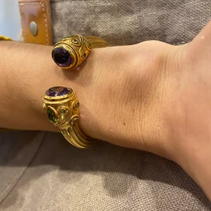 Jonc NILAYA en Améthyste