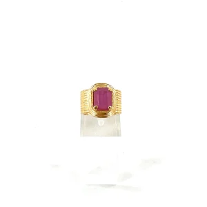 Bague Ajustable SOLEIL Mauve
