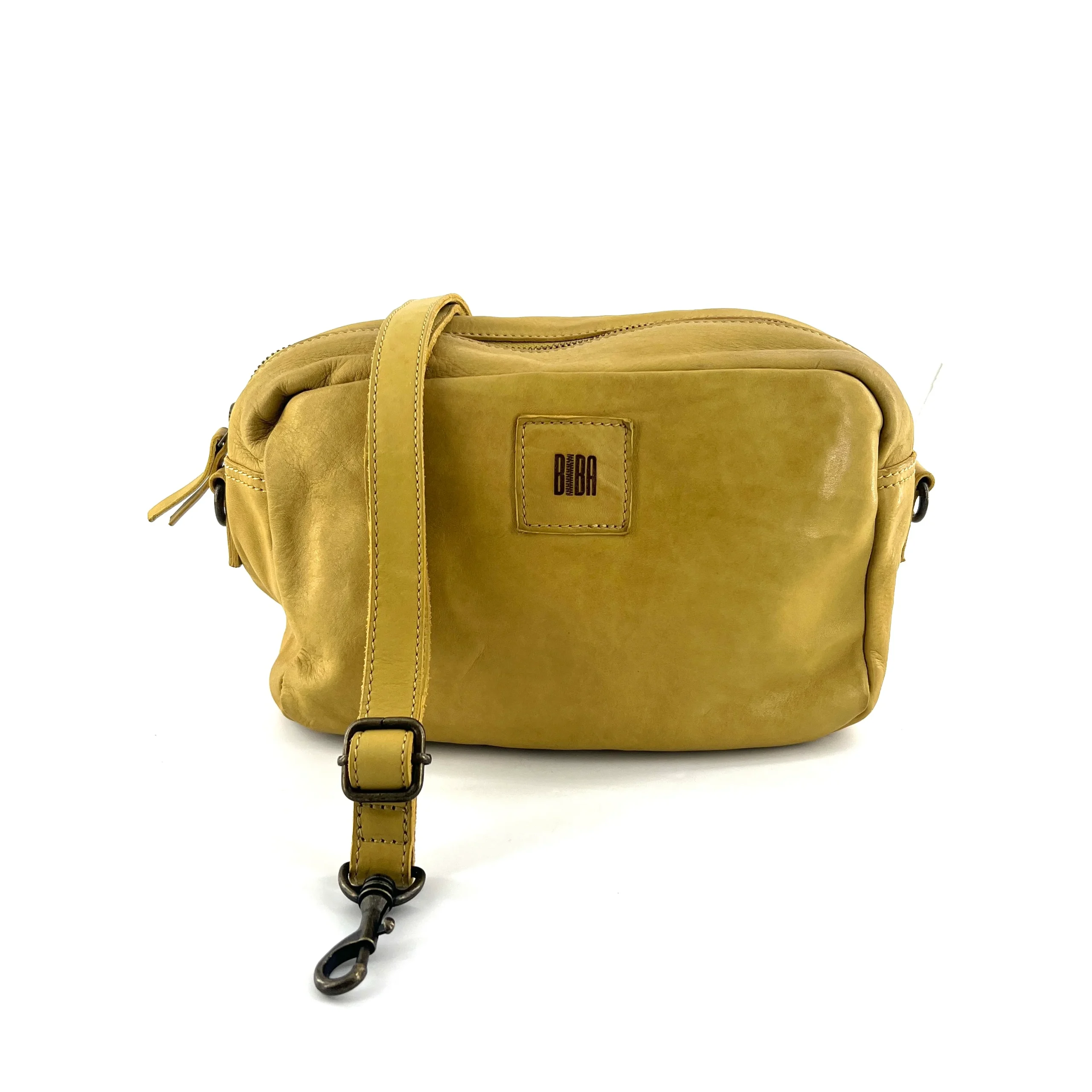 Sac en Cuir Jaune