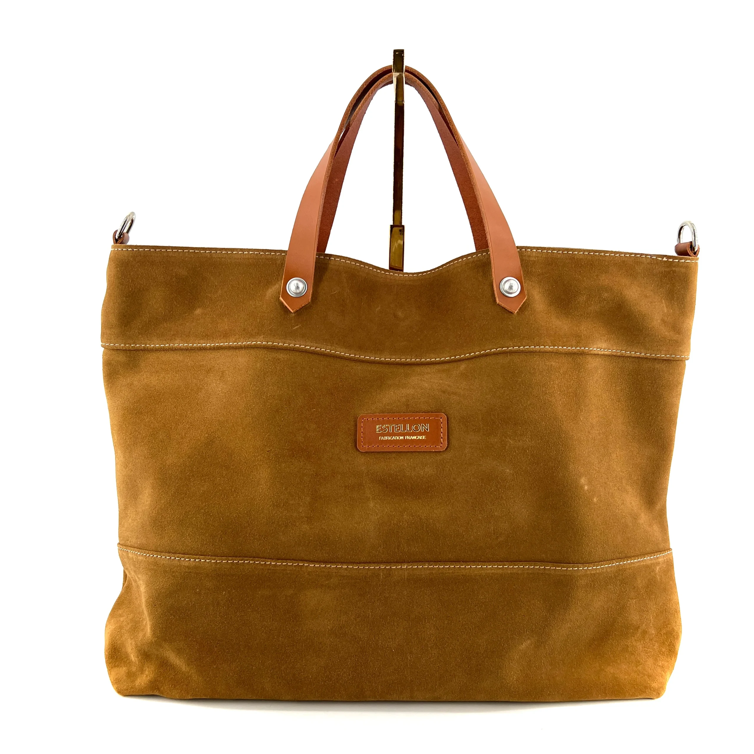 Cabas LIONEL COCKTAIL en Croûte Sable – Image 4