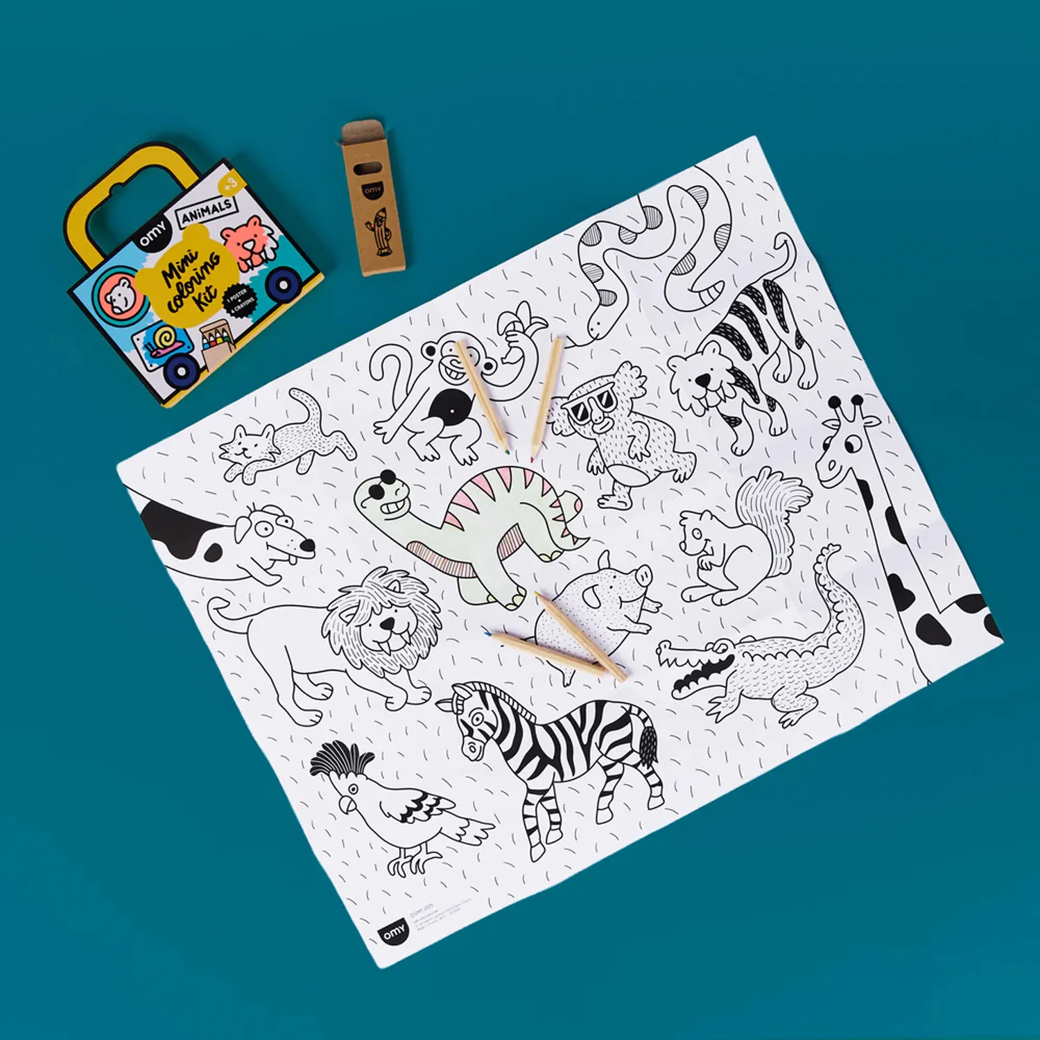 Mimi coloring kit "Animals" – Image 3