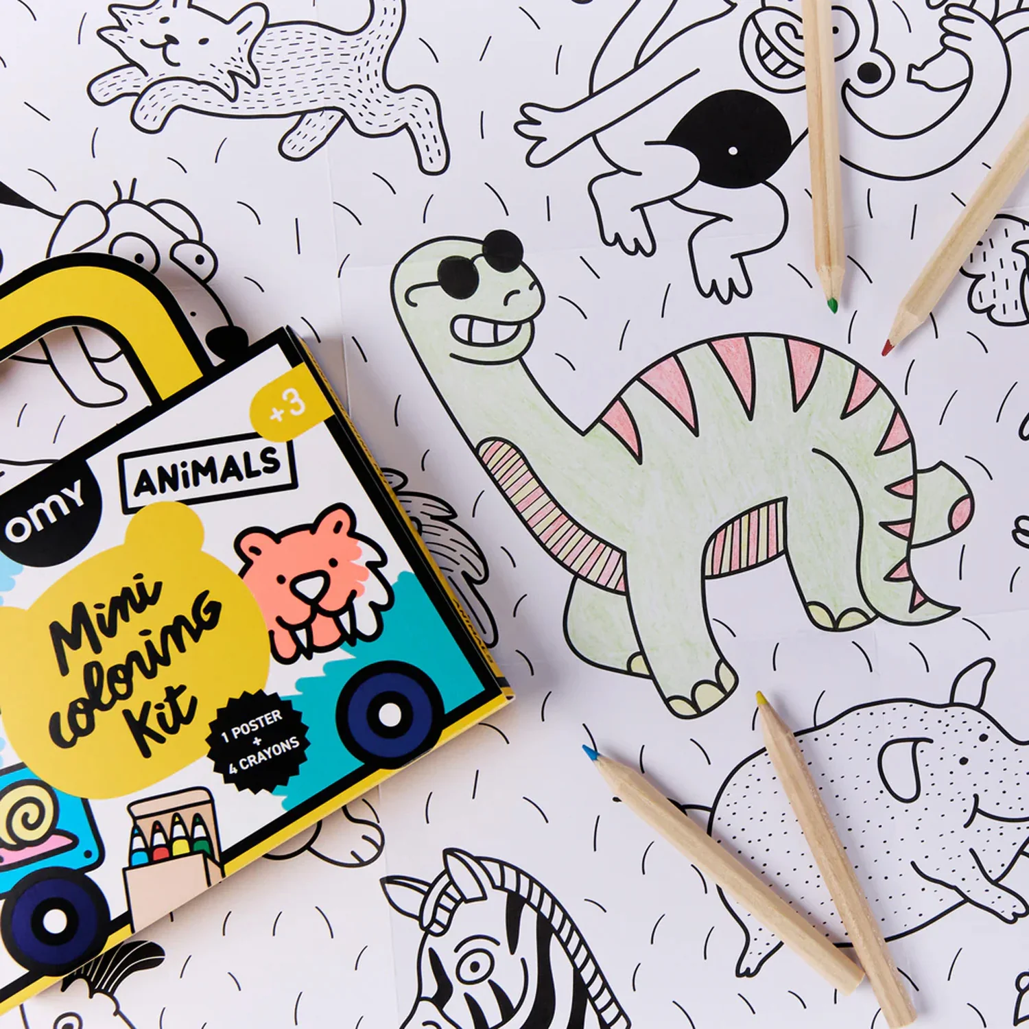 Mimi coloring kit "Animals" – Image 4