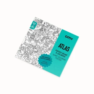 Poster à colorier "Atlas"