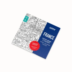 Poster à colorier "france"