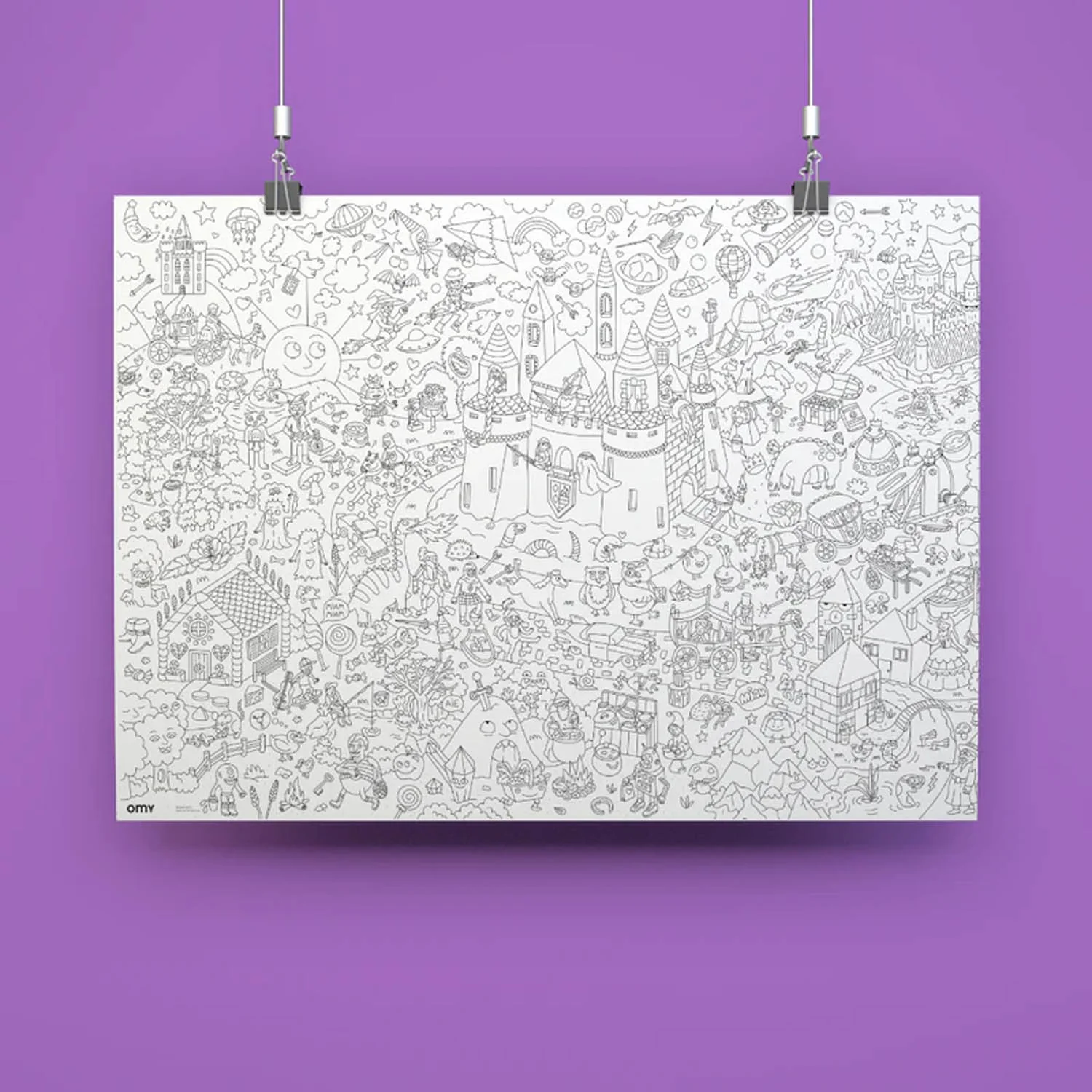 Poster à colorier "magic" – Image 3