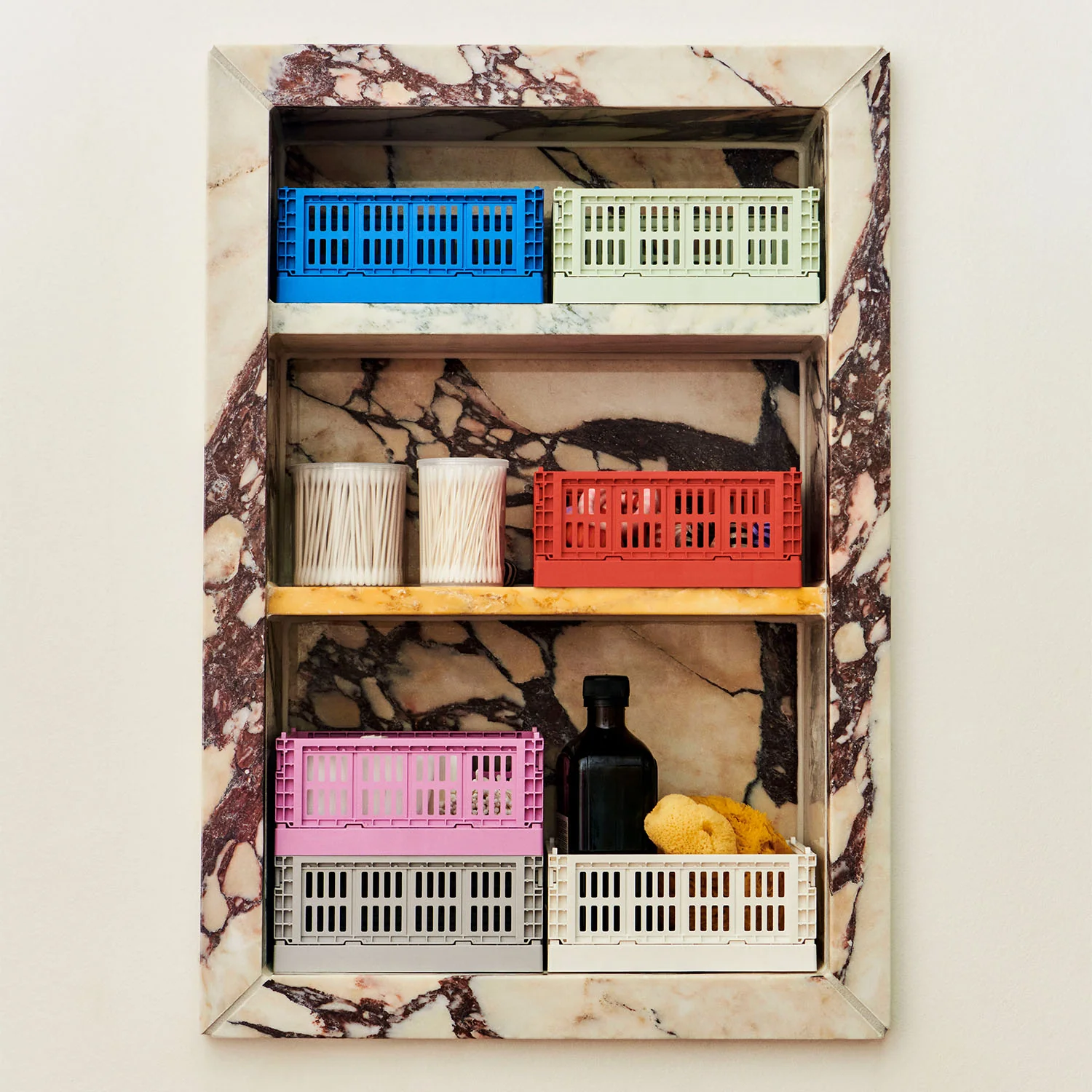 Set de 2 mini cagettes Blush – Image 3