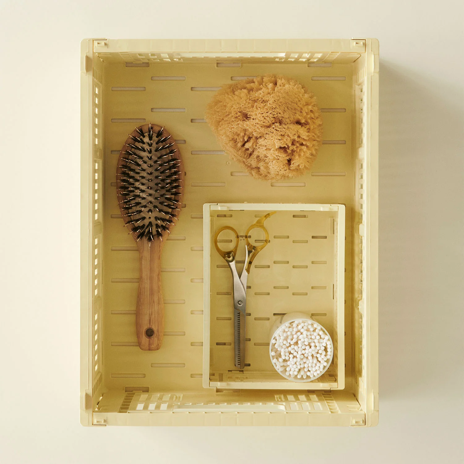 Set de 2 mini cagettes Light yellow – Image 4