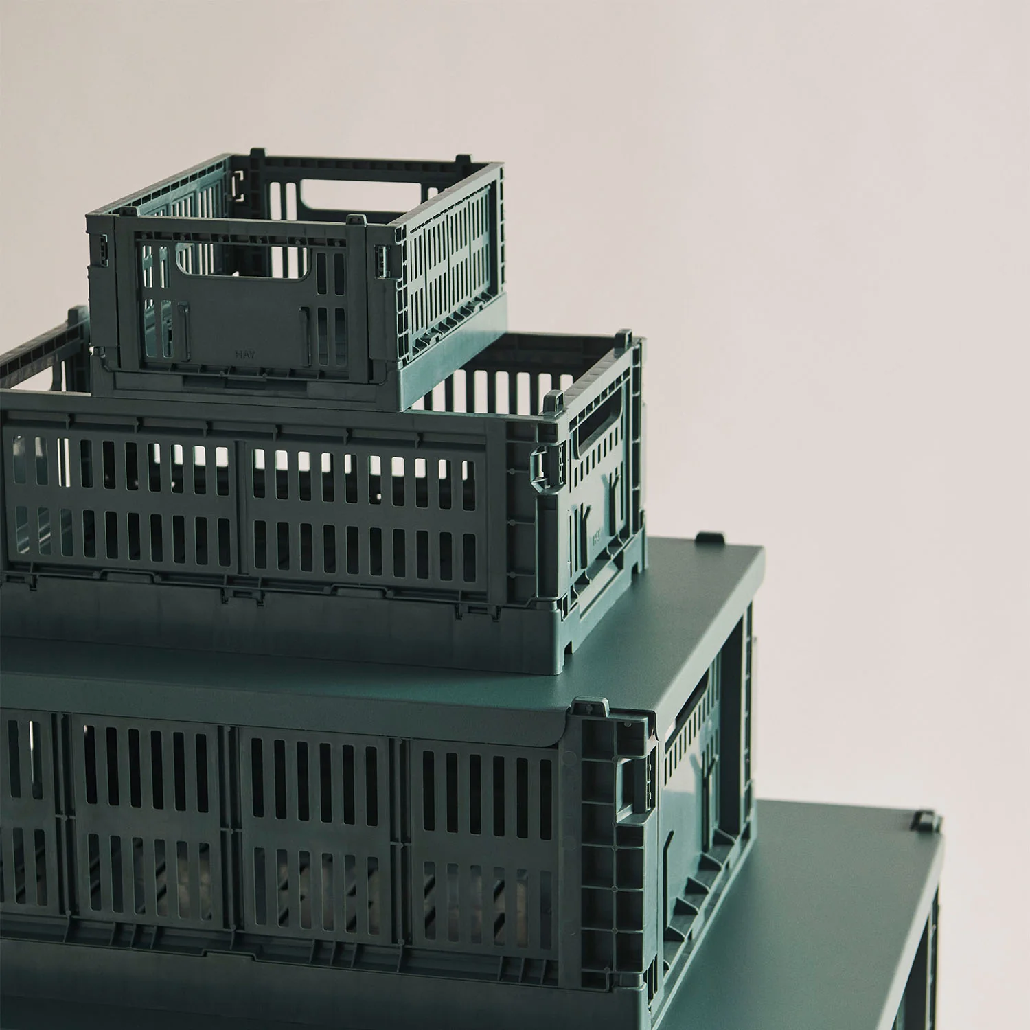 Set de 2 mini cagettes Dark green – Image 3