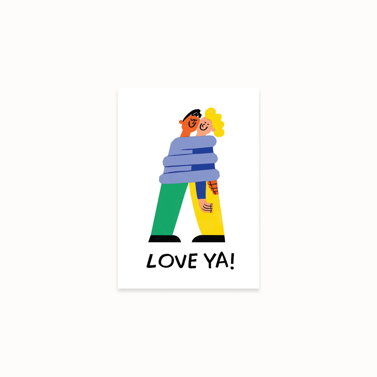 Carte + enveloppe « Love ya ! » – Image 2