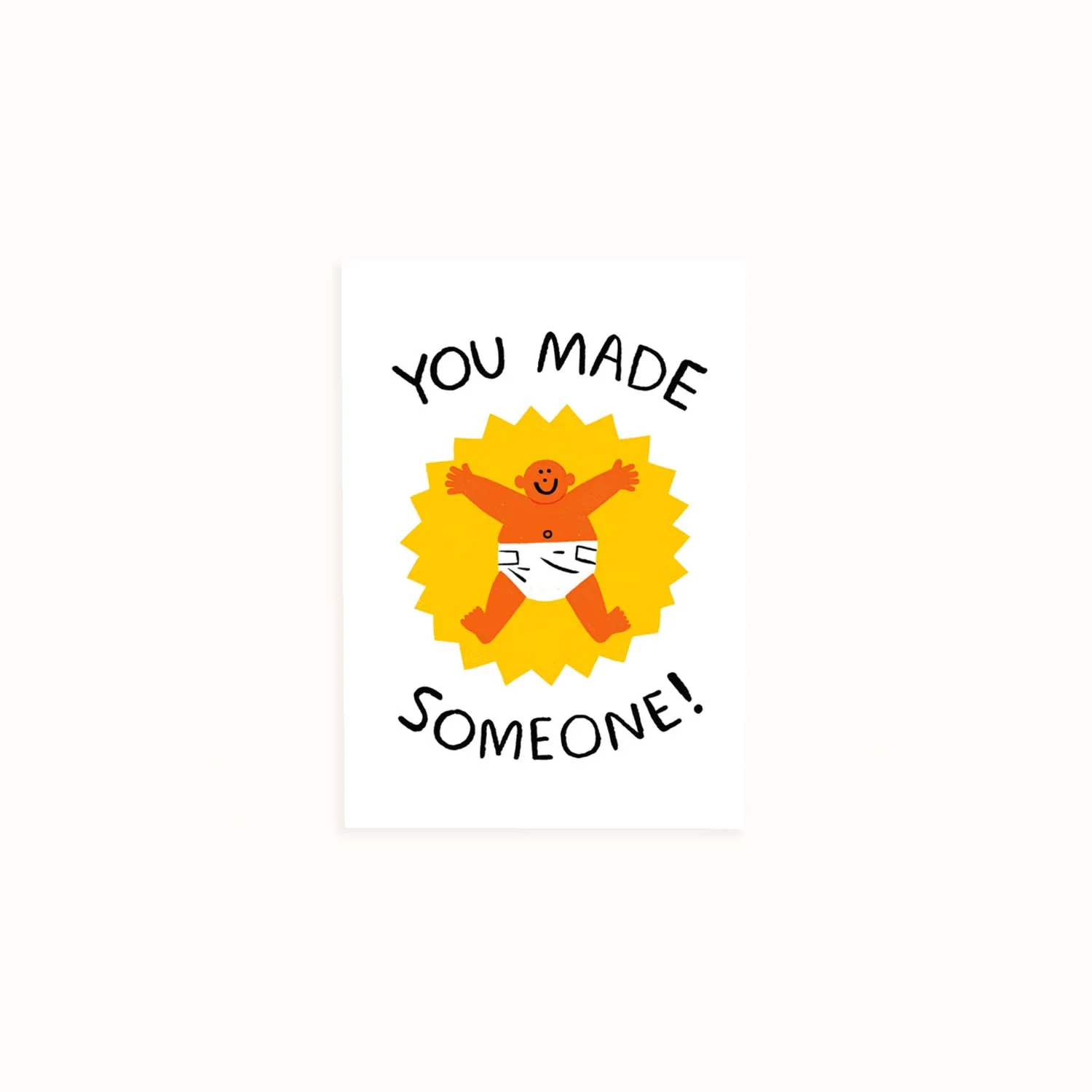 Carte + enveloppe «You made someone » – Image 2