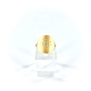 Bague GOLD HOURS Zircons BLancs