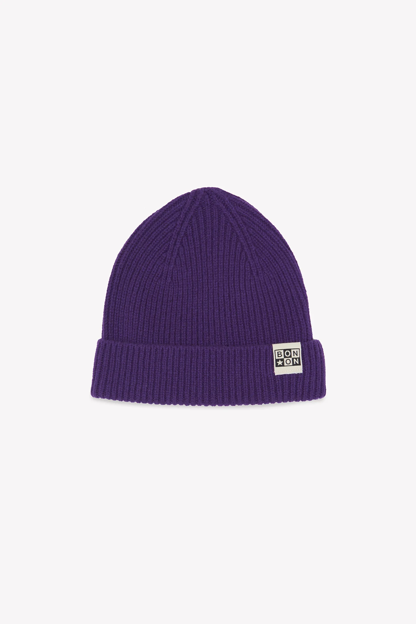 Bonnet - Violet en tricot – Image 3