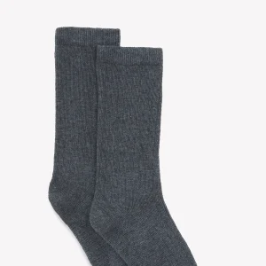 Chaussette - cote 2X2 grises