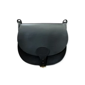 Sac Gibecière DIANE M en Cuir Noir