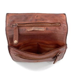 Portefeuille GM en Cuir Lavé Whisky