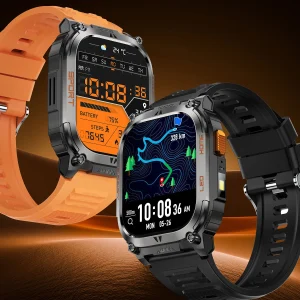 Bracelet Connecté GPS QX18 - Sport Santé LED Suivi Activité