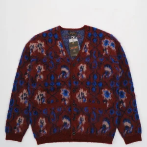 Cardigan Botanical Burgundy