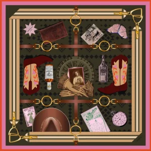 Carré de Soie THE COW GIRL GEAR