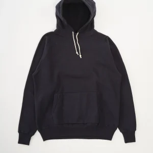 Ehu'kia Hooded Raglan Sweatshirt Blue Graphite