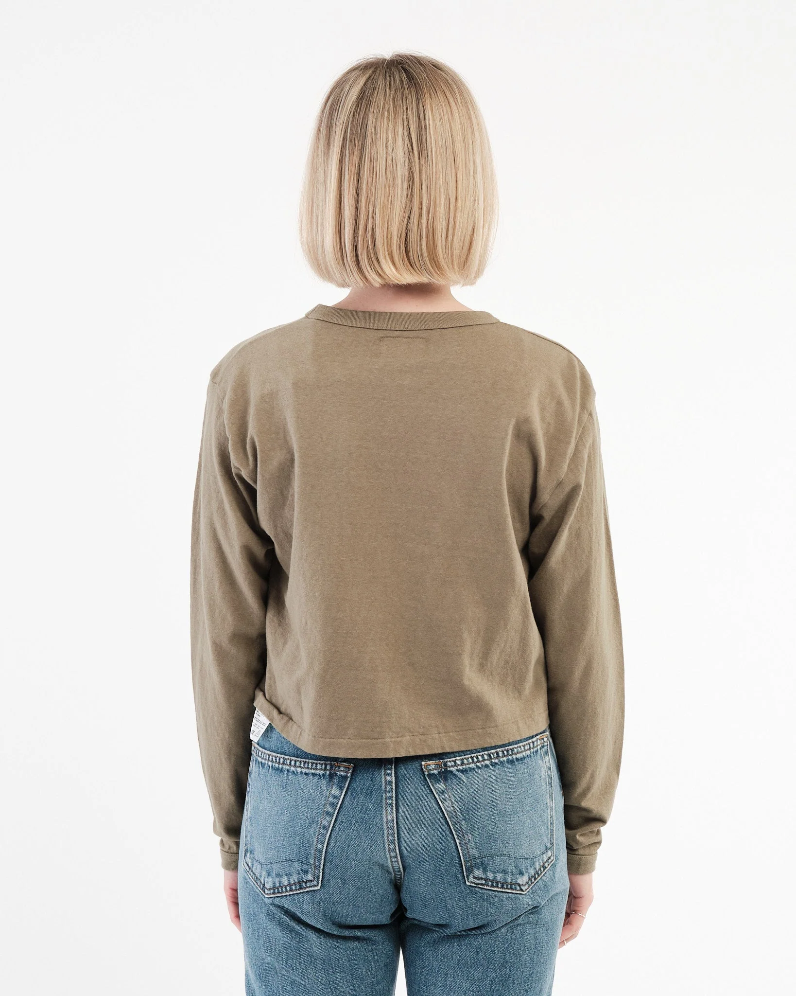 Hi'aka LS T-Shirt Deep Lichen Green – Image 5