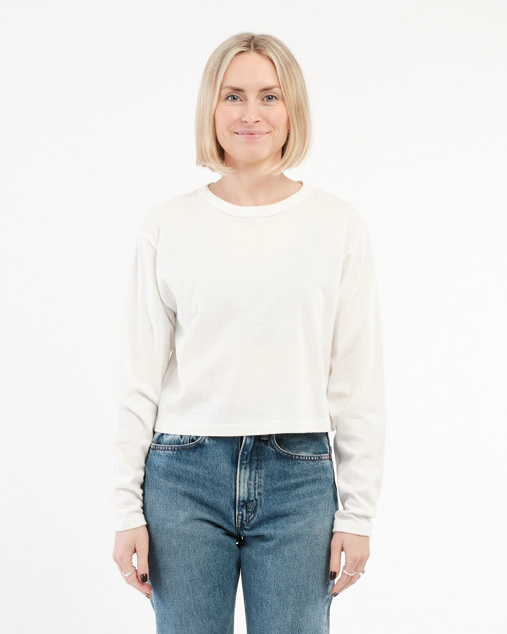 Hi'aka LS T-Shirt Off White – Image 2