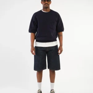 Kaj Short Sleeved Sweatshirt Blueberry