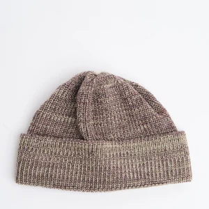 KNIT WATCH CAP PURPLE MIX