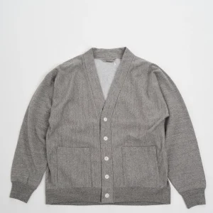 KODENSHI Sweat Cardigan Heather Gray