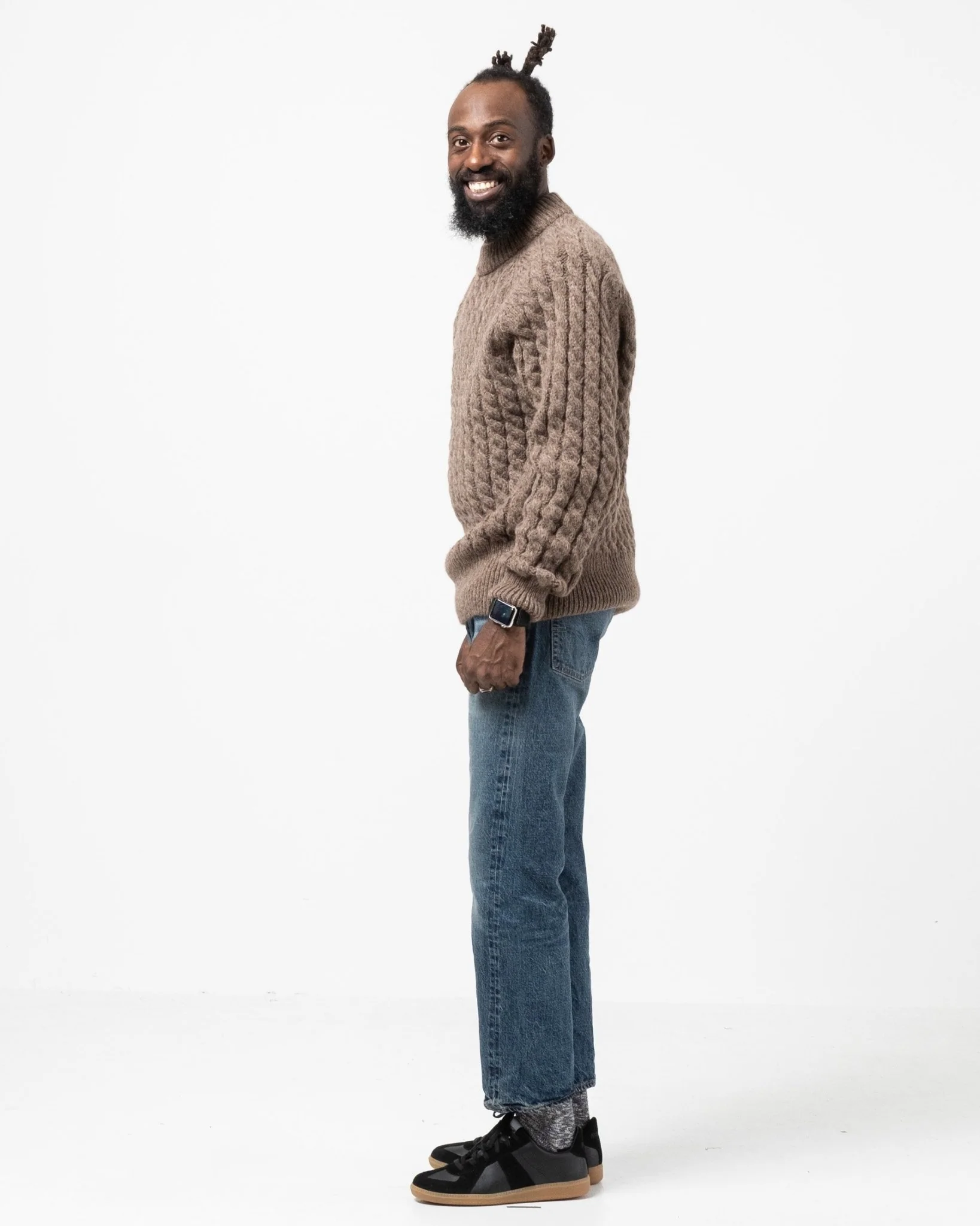 Rambaldi Sweater Hazel Melange – Image 6