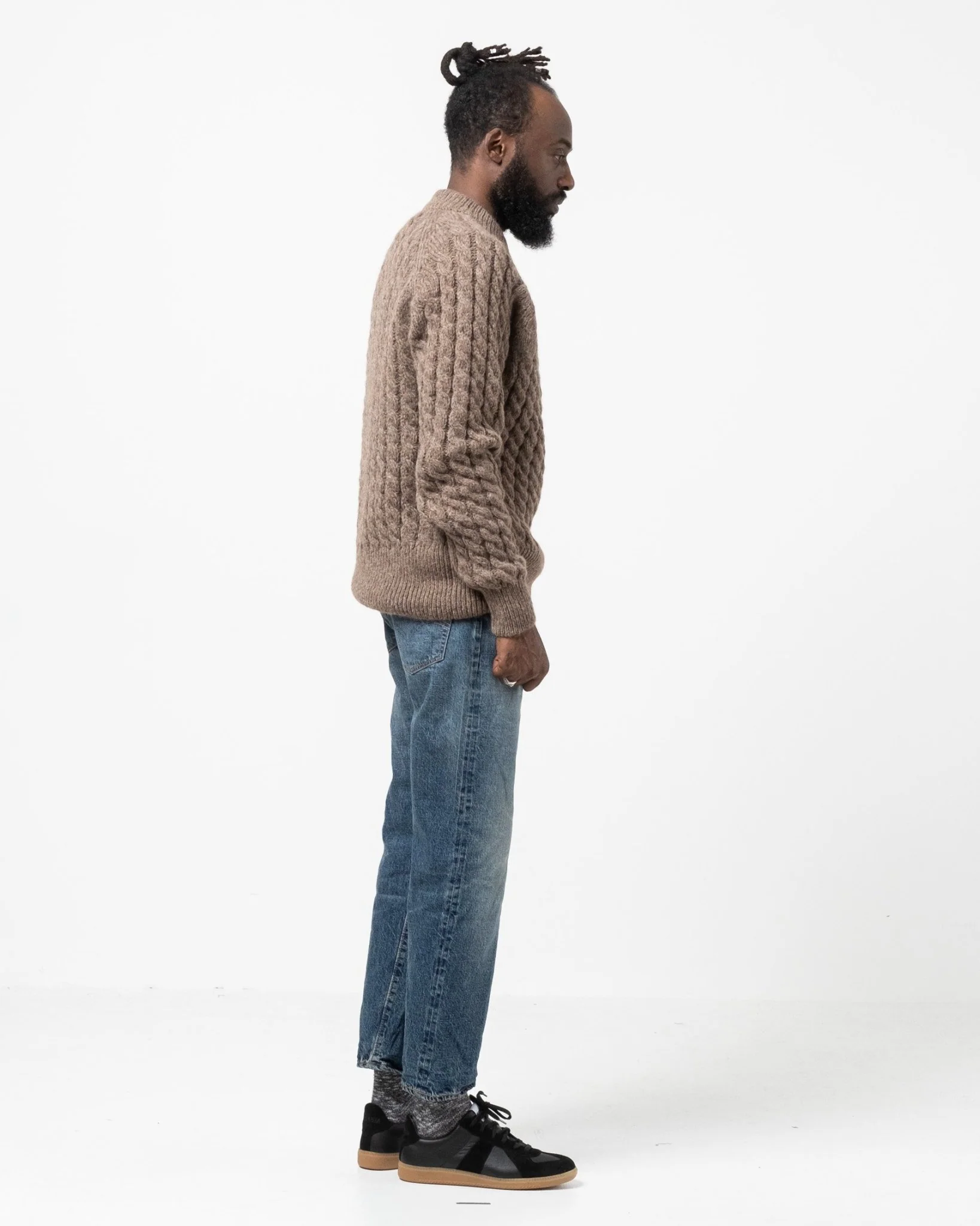 Rambaldi Sweater Hazel Melange – Image 4