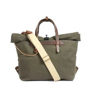 Sac Business WOODY en Toile Kaki