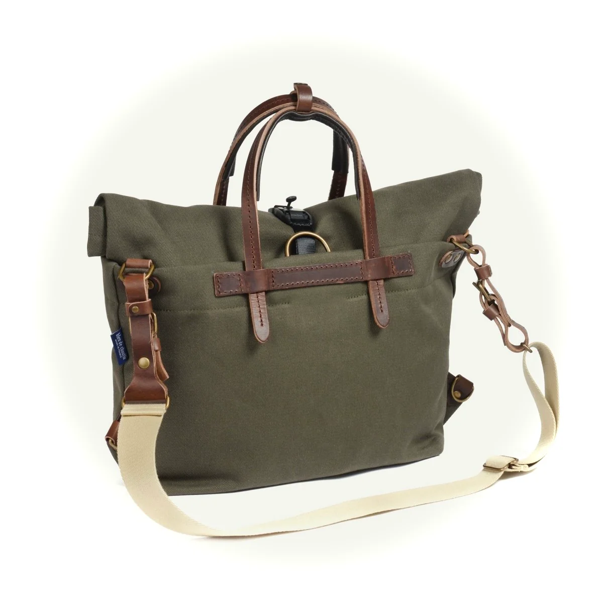 Sac Business WOODY en Toile Kaki – Image 4