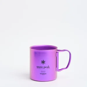 TITANIUM DOUBLE WALL CUP 450 PURPLE