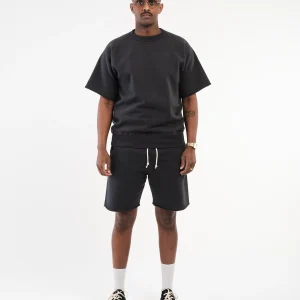 Waialua SS Crew Neck Sweatshirt BLUE GRAPHITE