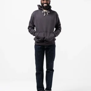 Two-Needle Loopwheel Hoodie Sumikuro Black